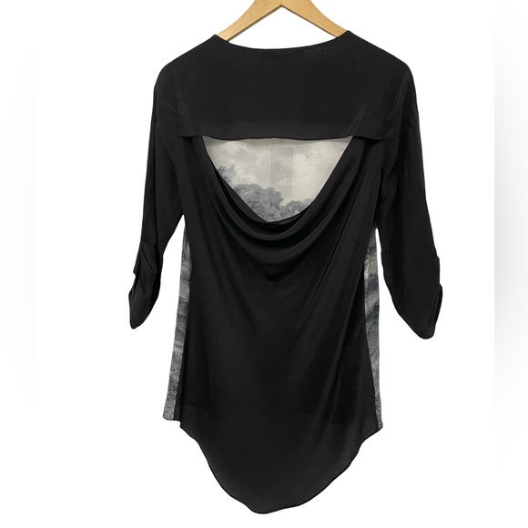 [xs] BCBG NWT silk shirt - Picture 4 of 7